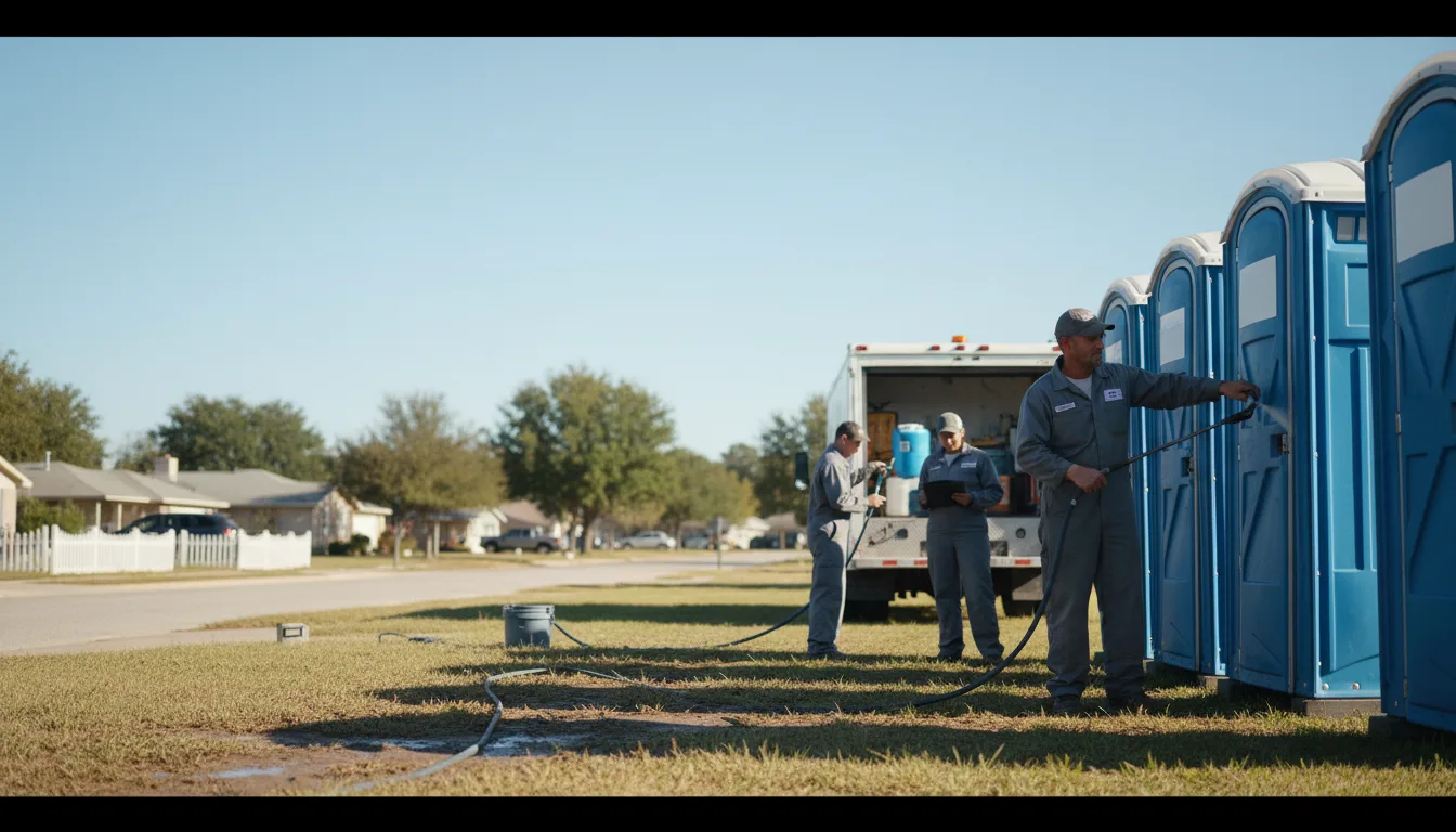 Long-Term Portable Toilet Rental in Bellevue, OH near me